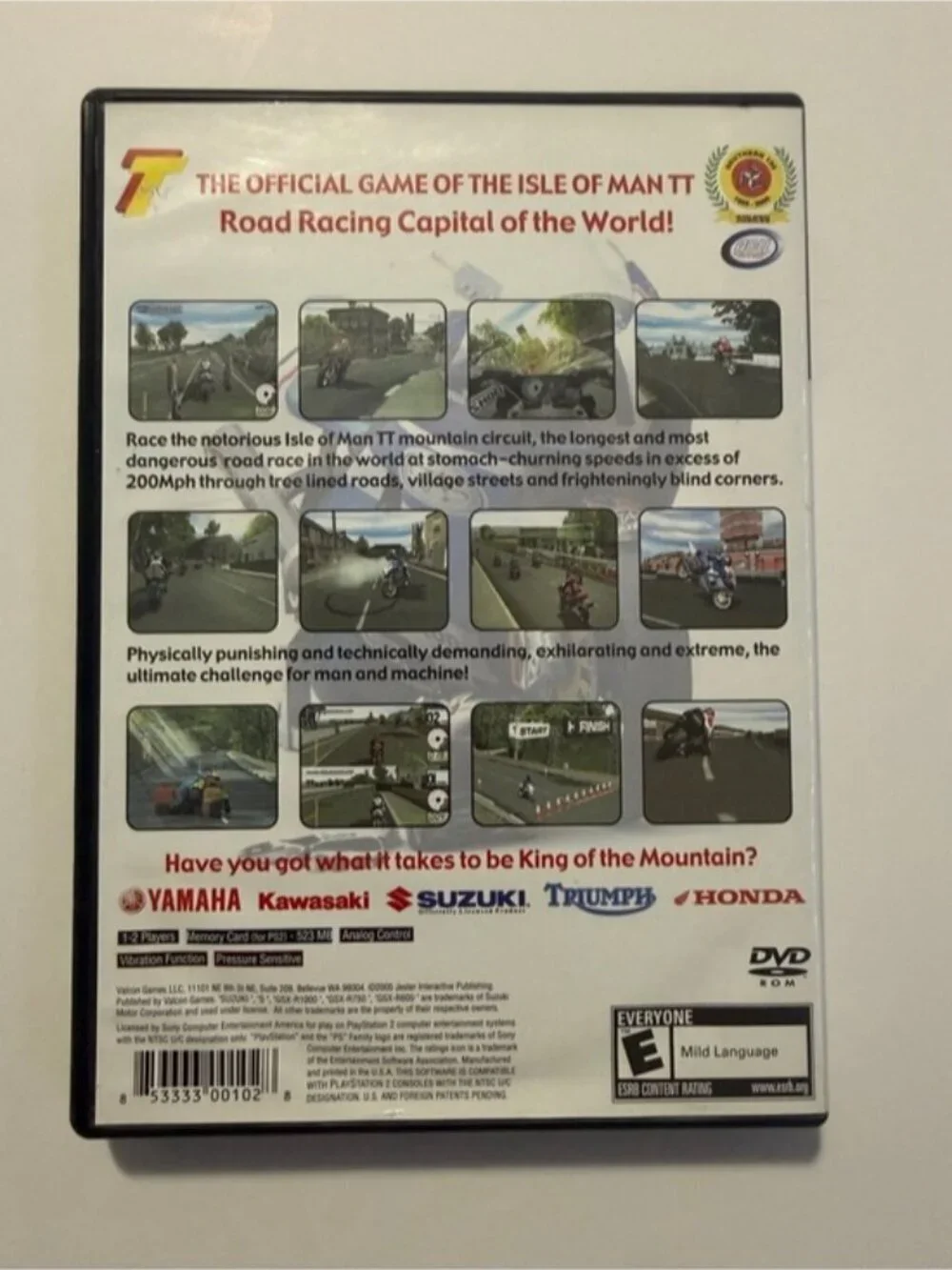 Suzuki TT Superbikes Real Road Racing – PS2 Complete (CIB)